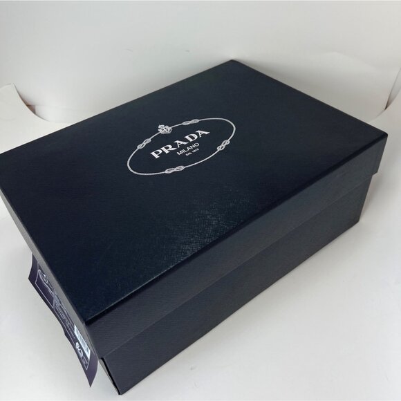 Prada Men Loafers Ivory Leather Moccasins Size 9.5 - Picture 14 of 15